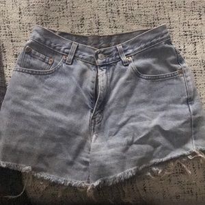 Cutoff Jean Shorts